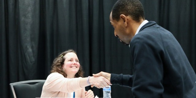 SXSW EDU 2017 mentor, Amira Pollock. Photo by Benedict Jones.