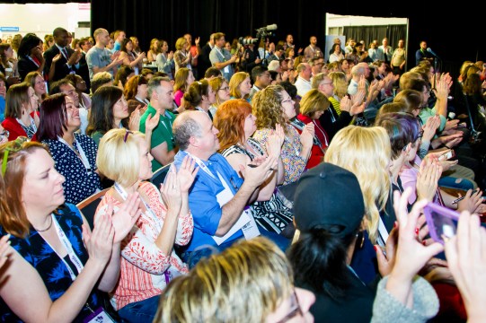 SXSW EDU 2017 Audience during The Rather Prize: The Best Idea to Improve TX Edu talk.
