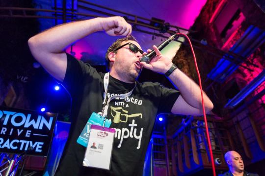 SXSW EDU 2017 CatchOn Launch Party at Cedar Street Courtyard, Austin, Texas.