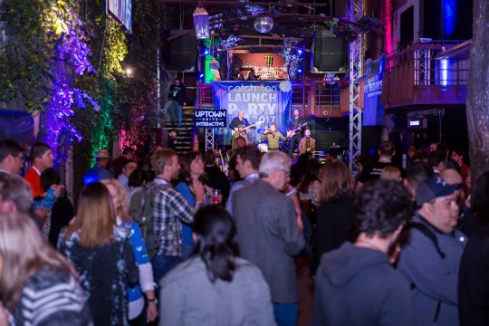 CatchOn Launch Party at Cedar Street Courtyard.