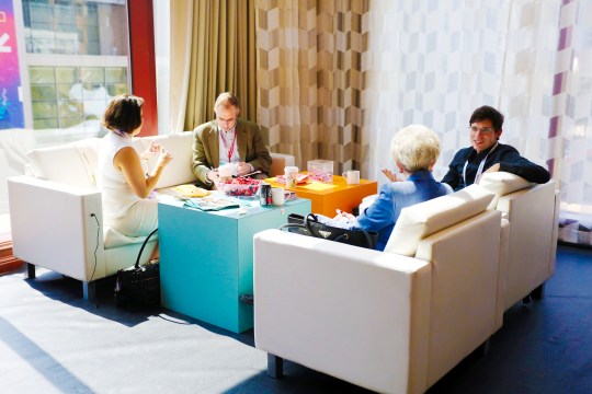 McGraw-Hill Education Lounge photo by Nicky Hernandez.