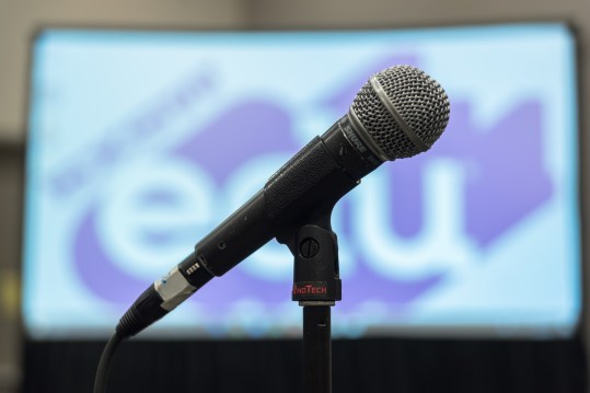 SXSW EDU microphone.