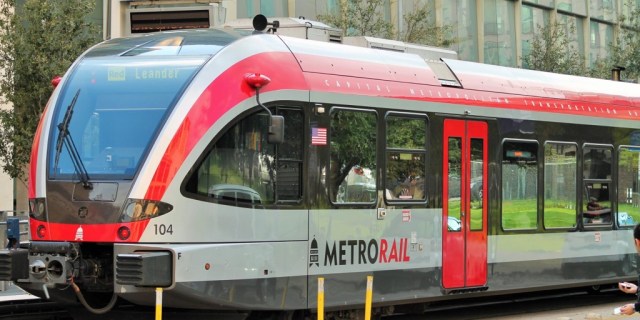 CapMetro Train Austin Convention Center