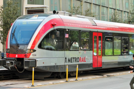 CapMetro Train Austin Convention Center