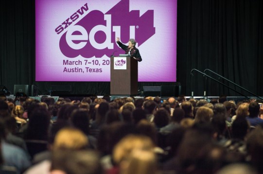 Dr. Temple Grandin 2016 SXSWedu keynote. Photo by Rob Santos