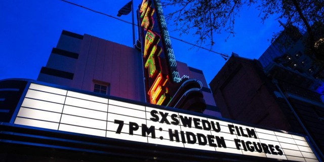 Hidden Figures film screening at SXSW EDU 2017 in Austin, Texas. Photo by Steve Rogers.