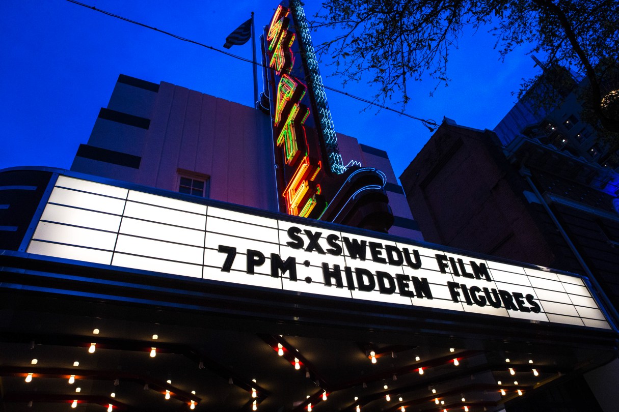Hidden Figures film screening at SXSW EDU 2017 in Austin, Texas. Photo by Steve Rogers.