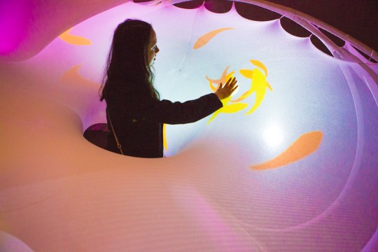 Social Sensory Architectures Lounge participate at SXSW EDU 2017. Photo by Akash Kataria.