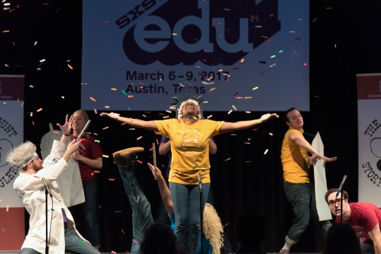 Story Wranglers performance at SXSW EDU 2017 hosted by the Paramount Academy for the Arts: The Paramount Story Wranglers.