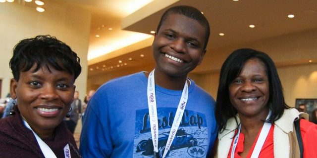 SXSW EDU 2017 group registration attendees. Photo by Randy & Jackie Smith.