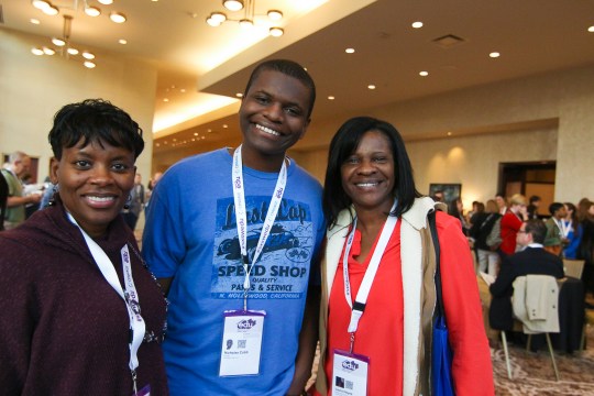 SXSW EDU 2017 group registration attendees. Photo by Randy & Jackie Smith.