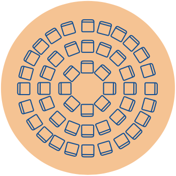 SXSW EDU 2018 PanelPicker Format, Campfire seating diagram.