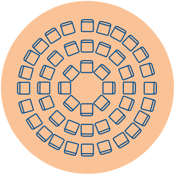 SXSW EDU 2018 PanelPicker Format, Campfire seating diagram.