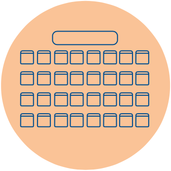 SXSW EDU 2018 PanelPicker Format, Classroom seating diagram.