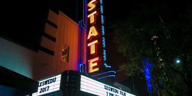 SXSW EDU 2017 Tower Film Screening at Stateside Theatre, Austin, TX. Photo by Steven Snow.