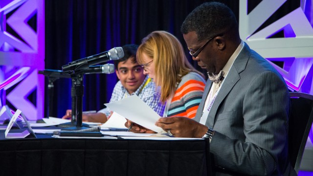 SXSW EDU 2018 student startup competition. Photo by Kit McNeil.