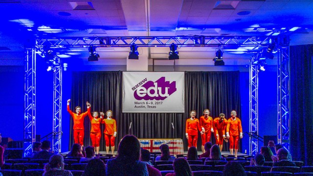 American Revolution Performance by Theater Unspeakable from Chicago, IL, during SXSW EDU 2017.