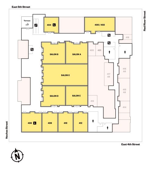 Hilton Austin Downtown (4th Floor) Hilton Austin Downtown (4th Floor)