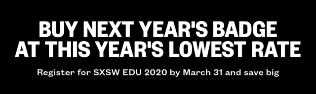 2020 Presale next year's badge