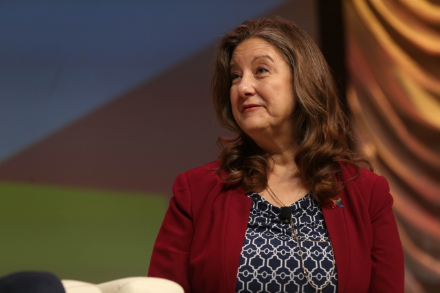 SXSW EDU Keynote Speaker Lisa Fitzpatrick. Photo by Alexa Gonzalez Wagner. Lisa Fitzpatrick (Founder & Exec Dir, APEX Community Advancement Inc). Photo by Alexa Gonzalez Wagner.