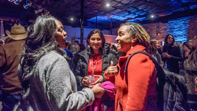 Networking at SXSW EDU 2019 Opening Party.