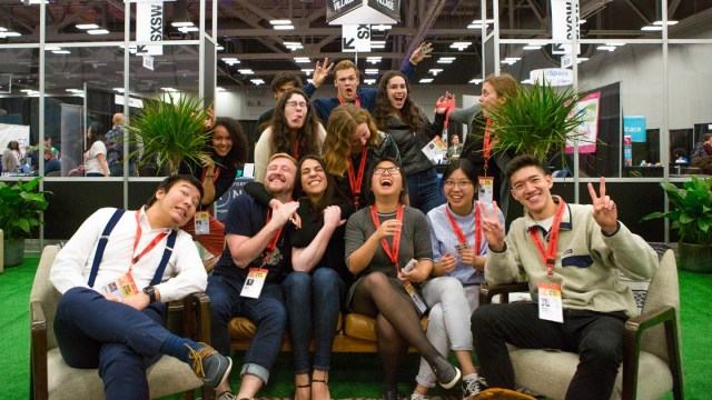 SXSW EDU 2019 student meet up.