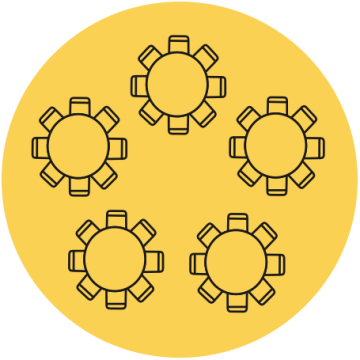 SXSW EDU PanelPicker infographic, workshop roomset.