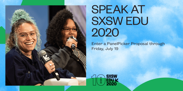 SXSW EDU 2020 PanelPicker Twitter Card