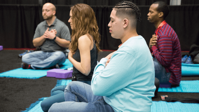 SXSW EDU 2019 Wellness photo by Benedict Jones