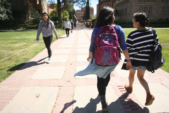 an undocumented student