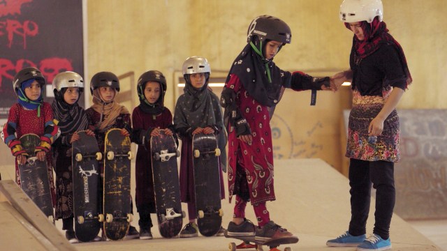 Learning to Skateboard in a Warzone (if you’re a girl) film