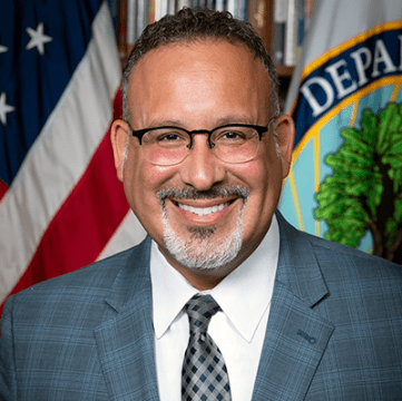 Secretary Miguel Cardona