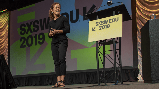 Jennifer Gonzalez SXSW EDU 2019 Keynote photo by Hans Watson