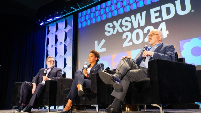 Featured Session: Promise & Peril: The Potential of Our Community Colleges - SXSW EDU 2024 - Photo by Patrick Quiring