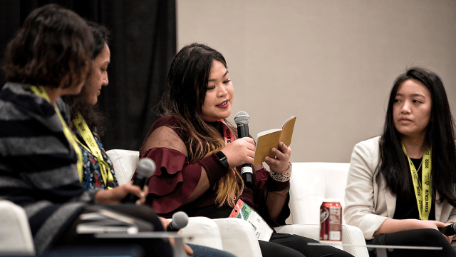 Asian-American Women Leading in EdTech - SXSW EDU 2022 - photo by Kyle Kenehan