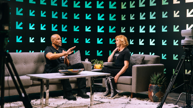 Live Studio Interview - SXSW EDU 2022 - Photo by Brittany NO FOMO