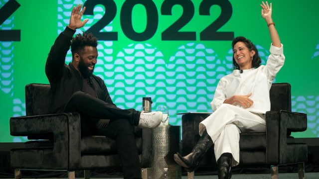 Baratunde Thurston and Priya Parker – SXSW EDU 2022 – Photo by Steve Rogers