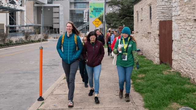 Downtown Austin Walking Tour - SXSW EDU 2022 - Photo by Anthony Moreno