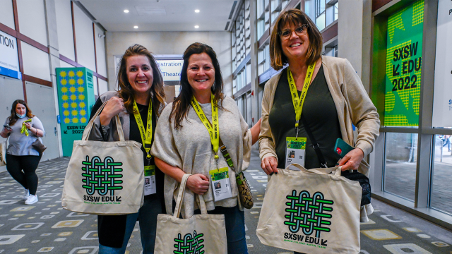 SXSW EDU 2022 Attendees - Photo by Amanda Stronza