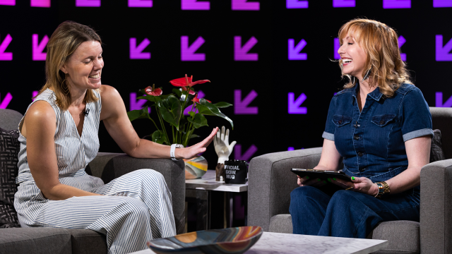 Anne Helen Petersen SXSW EDU Live Studio Intervie - SXSW EDU 2023 - Photo by Brittany NO FOMO Hallberg