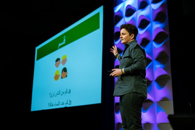 Keynote: Teaching America: How We Fail Our Newcomers - SXSW EDU 2023 - Photo by Jon Currie