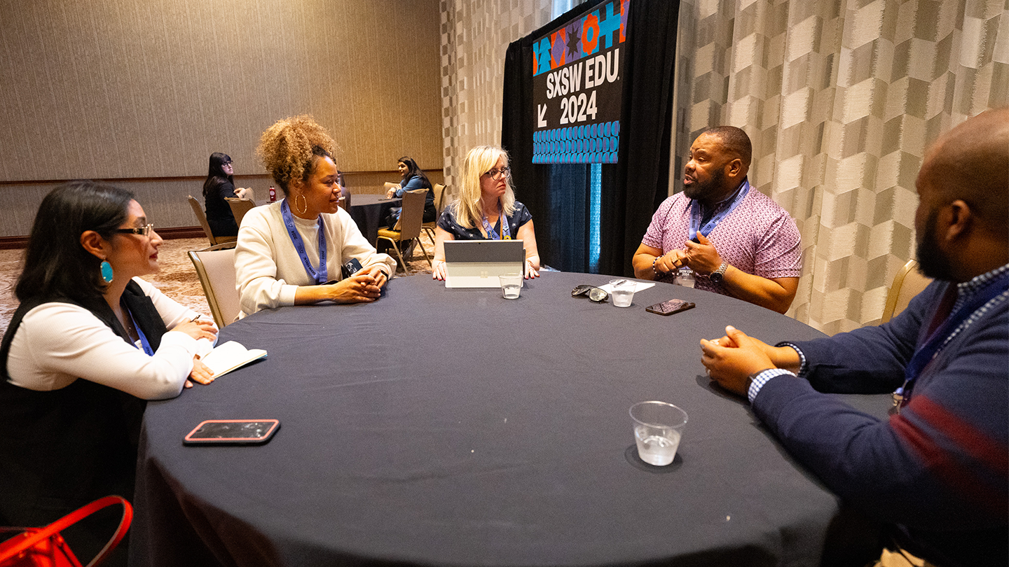 Roundtable Discussions - SXSW EDU 2024 - Photo by Patrick Quiring