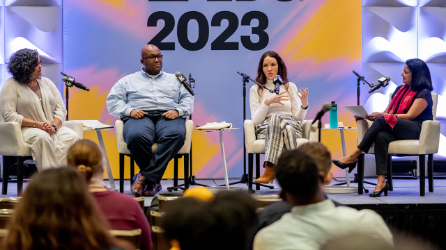 EWA Radio: Student Data Privacy as a Civil Rights Issue - SXSW EDU 2023 - Photo by Melissa Bordeau