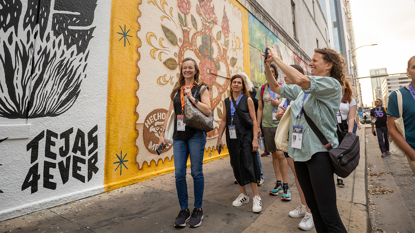 Downtown Walking Tour - SXSW EDU 2024 - Photo by Caleb Pickens