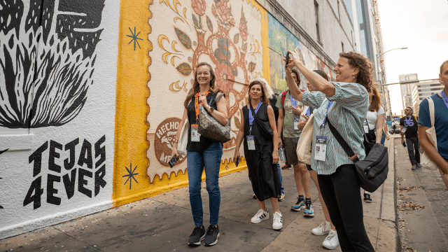 Downtown Walking Tour - SXSW EDU 2024 - Photo by Caleb Pickens