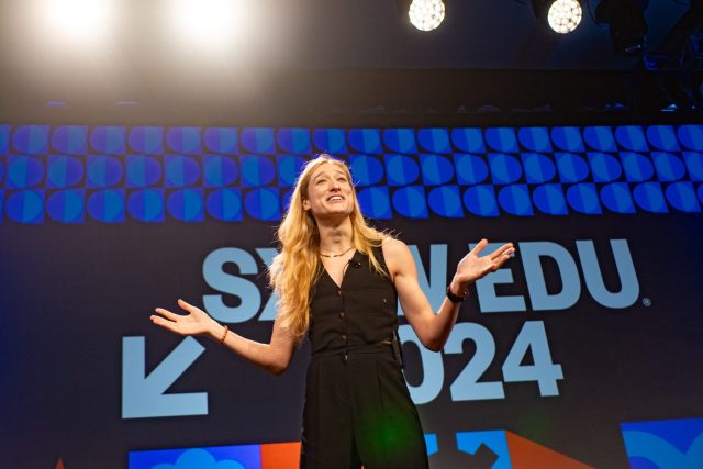 Keynote: Science Comedy: Why its a thing & How to Do it - SXSW EDU 2024 - Photo by Chris Saucedo