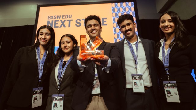 Student Impact Challenge Winners - SXSW EDU 2024 - Photo by Caleb Pickens