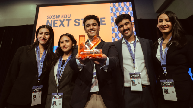 Student Impact Challenge Winners - SXSW EDU 2024 - Photo by Caleb Pickens