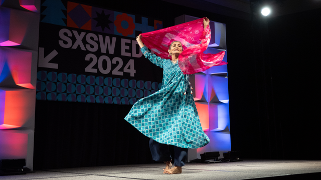 Moving Myths of India - Integrating Dance & Culture into Education - SXSW EDU 2024 - Photo by Caleb Pickens