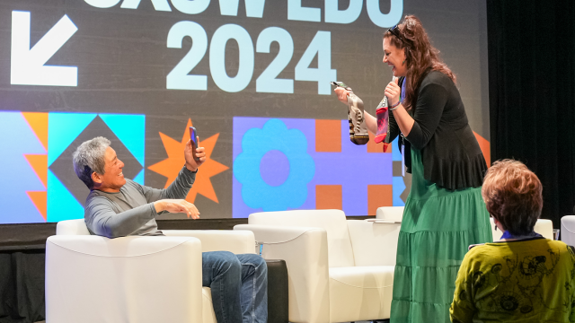 Next Generation Classroom- Using AI to Unlock Creativity - SXSW EDU 2024 - Photo by Melissa Bordeau Mark